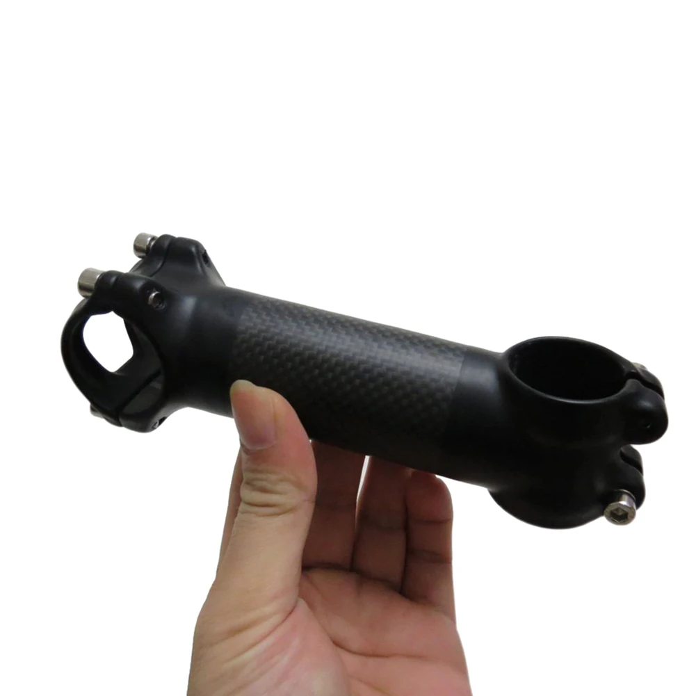 Black Stem 60/70/80/90/100/110/120mm 5 Degree Aluminum Alloy 3K Carbon Fiber Handle M88
