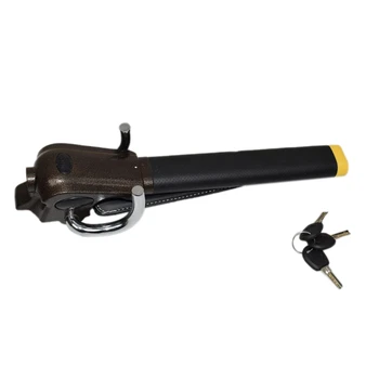 

Foldable Car Lock Top Mount Steering Wheel Anti-Theft Security Airbag Lock with Keys