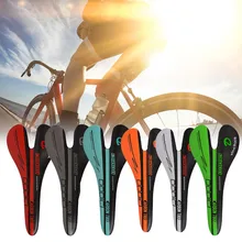 

Carbon Fiber MTB Mountain Road Bicycle Saddle Seat Racing General Seat Shock-absorbing Bow Cycling Bicycle Saddle Bicycle Parts
