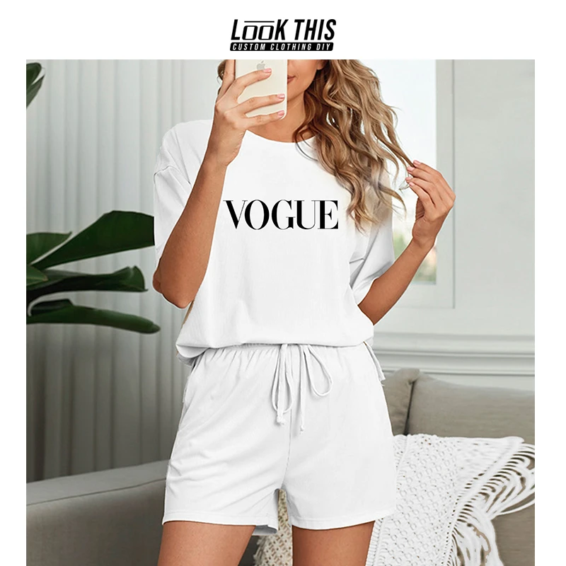 Chándal cómodo de algodón para pantalones cortos de verano, conjuntos de señora, chándal suave, camisetas de manga corta, pantalones deportivos, piezas|Conjuntos de mujer| AliExpress