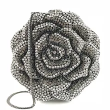 Модная роскошная женская сумка с бисером и бриллиантами, женская сумка с одним плечом, вечерние платья