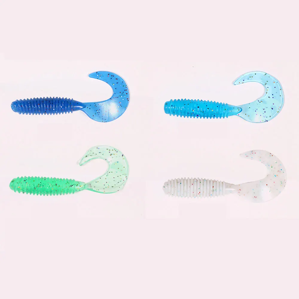 AS 50pcs T  Ʈ ̳   5.5cm6.5cm7.5cm Texan Jig Softjerk Wobbler Shiner ׾̽ ΰ Ǹ Swimbait