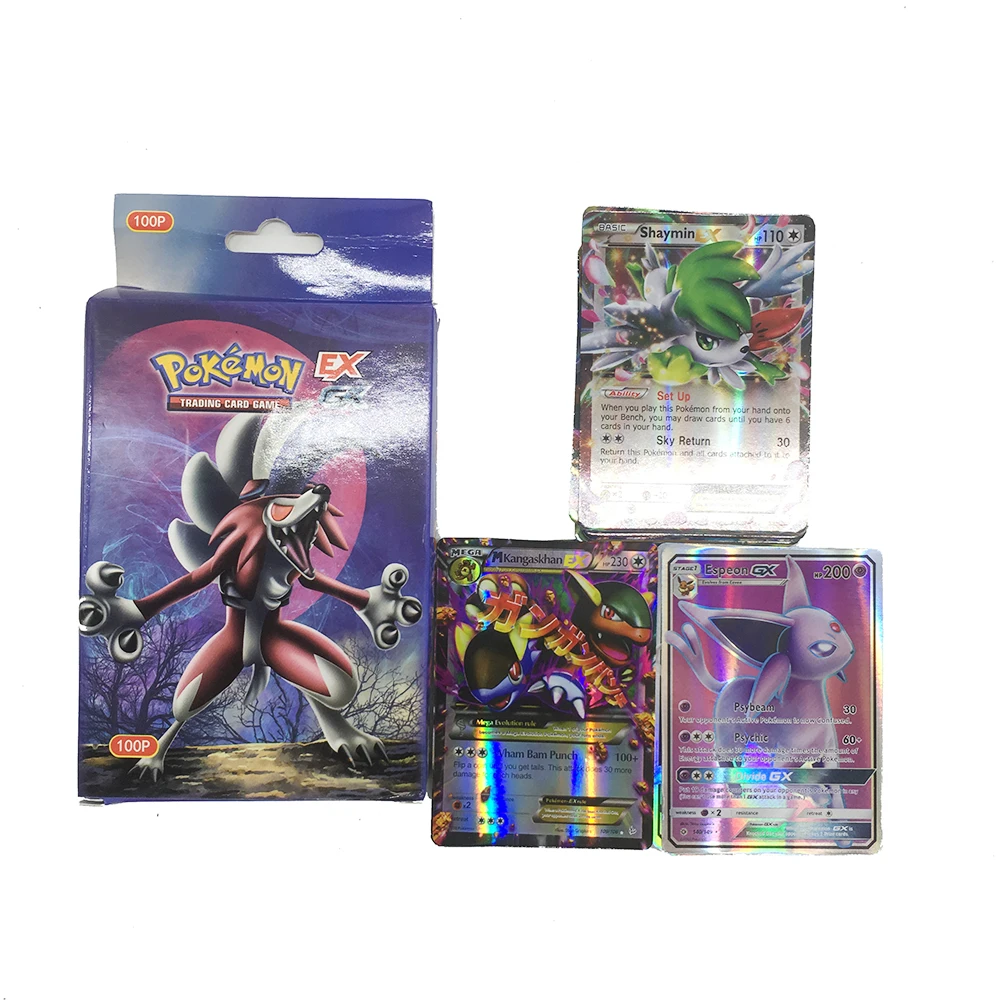 Takara Tomy PTCG Pokemon Cards GX EX MEGA Flash Card Меч Щит Солнце Луна карта Коллекционная Рождественский подарок детская игрушка