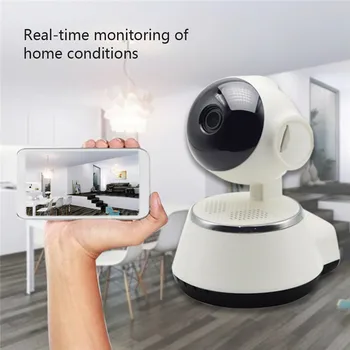 

Portable WiFi Camera Pet Monitor Baby Monitor Wireless Smart Baby Audio Video Record Surveillance Home Security Camera