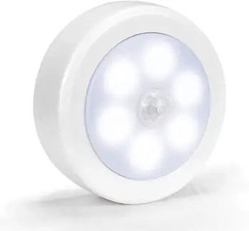 

LEADLY LED Night Light Mini Light Motion Sensor Magnetic Nightlight Lamp For Children Kids Living Room Bedroom Sensor LED Light