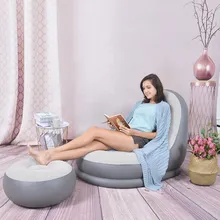 Fast Inflatable Air Sofa Bed Outdoor Sofa Products Good Quality Sleeping Bag Inflatable Air Bag Lazy bag Beach Sofa