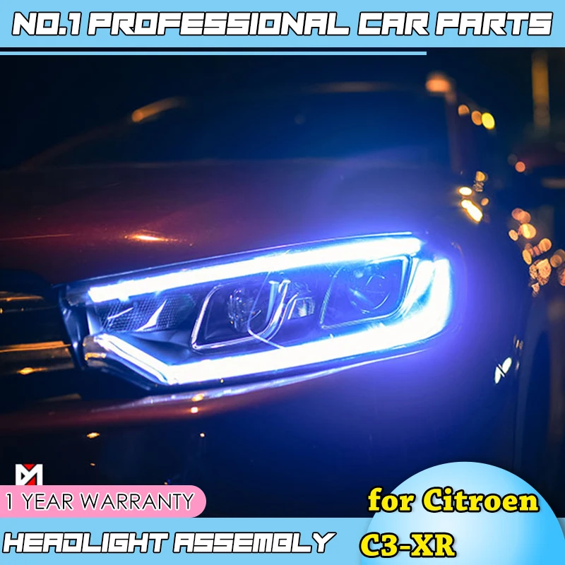 Автомобильный Стайлинг для Citroen C3-XR фары- C3-XR светодиодные фары C3-XR фары D2H hid Q5 Биксеноновые линзы ближнего света