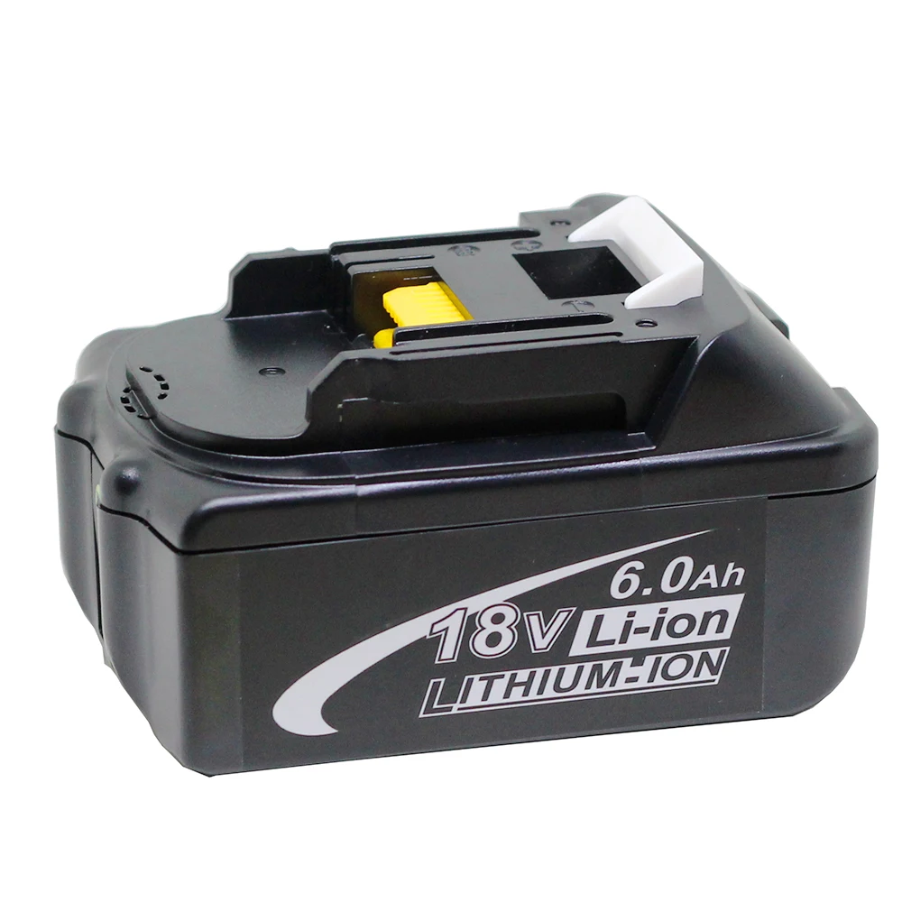

18V 6000mAh BL1860 Lithium ion Replacement Battery with LED Indicator for Mak BL1850 BL1840 BL1830 BL1850 BL1860