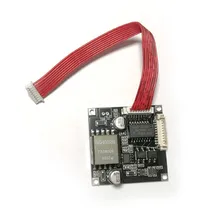 Placa do módulo do ponto de entrada 8pin power over ethernet para a segurança cctv rede ip câmera 12v saída ieee802.3af/at complacente