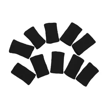 

10pcs Sports Finger Cover Sweatband Stretchy Wrap Finger Sleeve Arthritis Support Volleyball Finger Protection