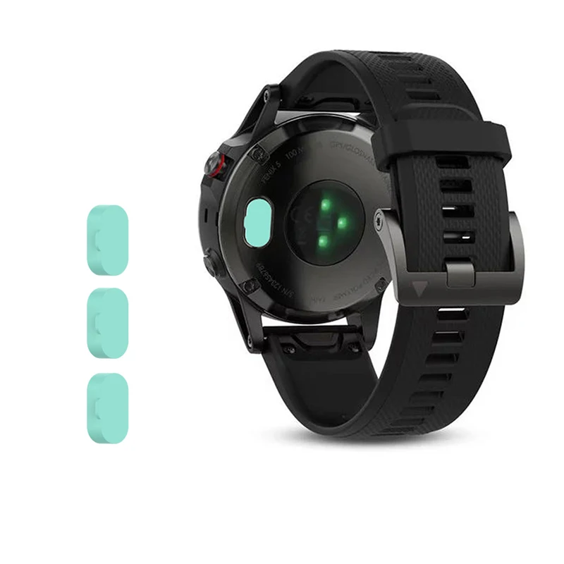 water duck-3pcs Пылезащитная Крышка для Garmin Vivomove 3 3S Vivoactive 4 4S Venu Fenix5 Смарт-часы Пылезащитная заглушка для сенсорного заглушка защита от пыли - Цвет: water duck-3pcs