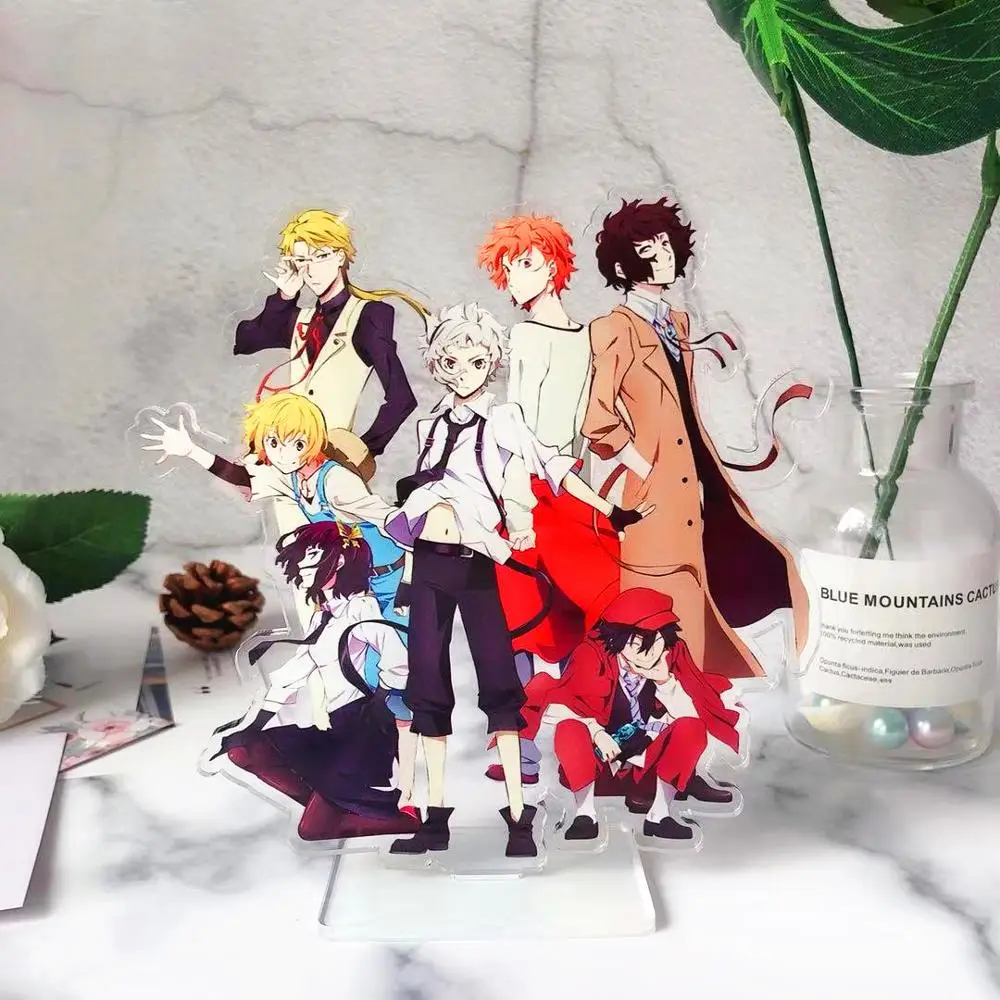 Аниме Bungou бродячие собаки Tanizaki Junichiro Dazai фигурка на акриловой подставке