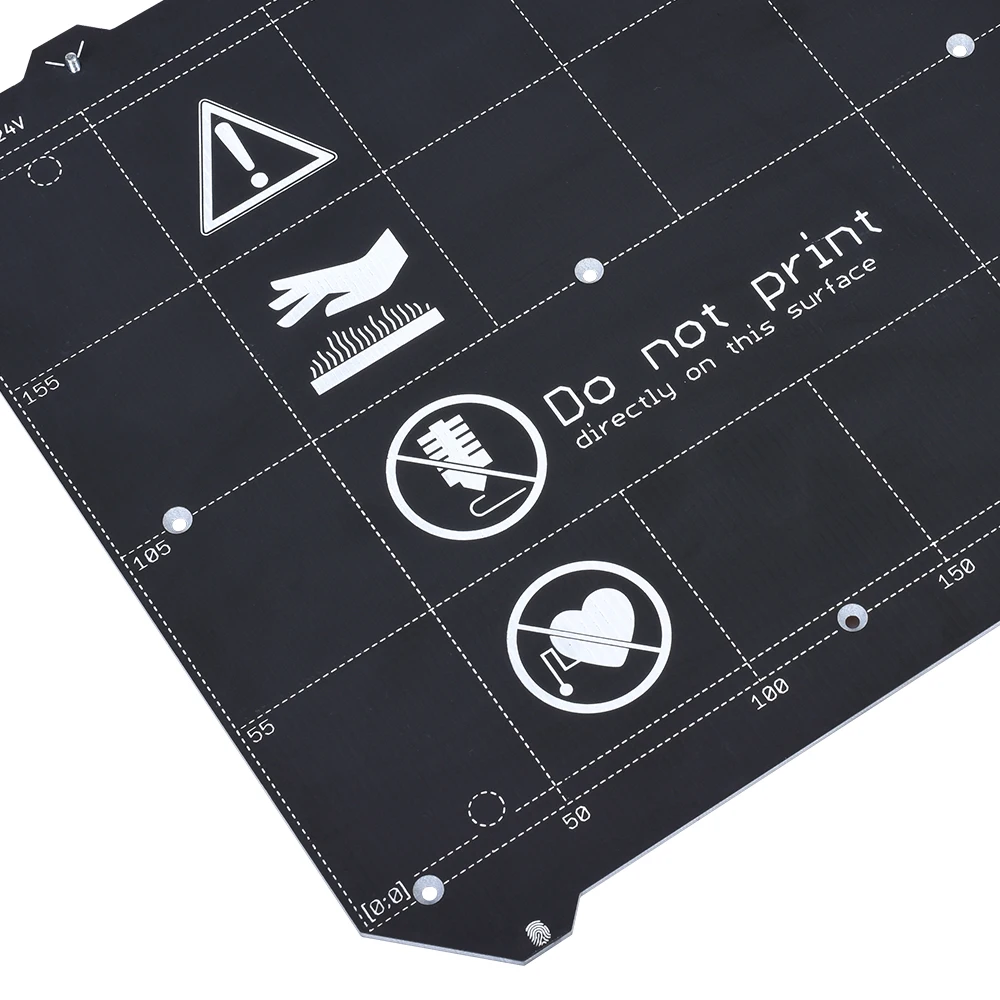 Клон MK3 Магнитная нагревательная кровать MK52 24 В+ MK3 пружинная стальная пластина платформа+ PEI лист для I3 MK3/MK3S кровать с подогревом для 3D-принтера запчасти