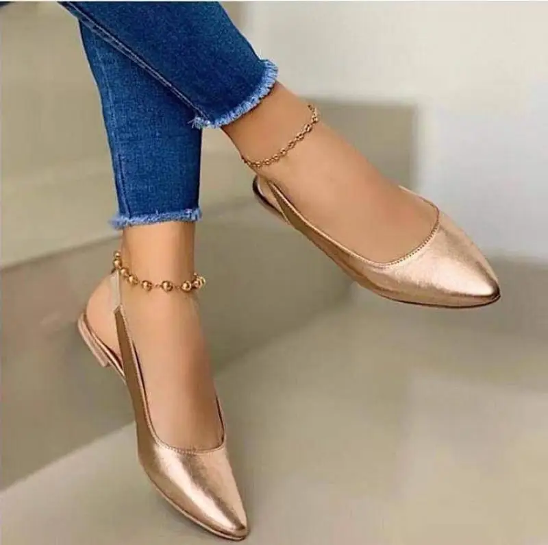 Summer Fashion Women's Sandals Buckle Ankle Solid Color Short Sandals Sexy Pointed Toe Slingback Party Ladies Dress
