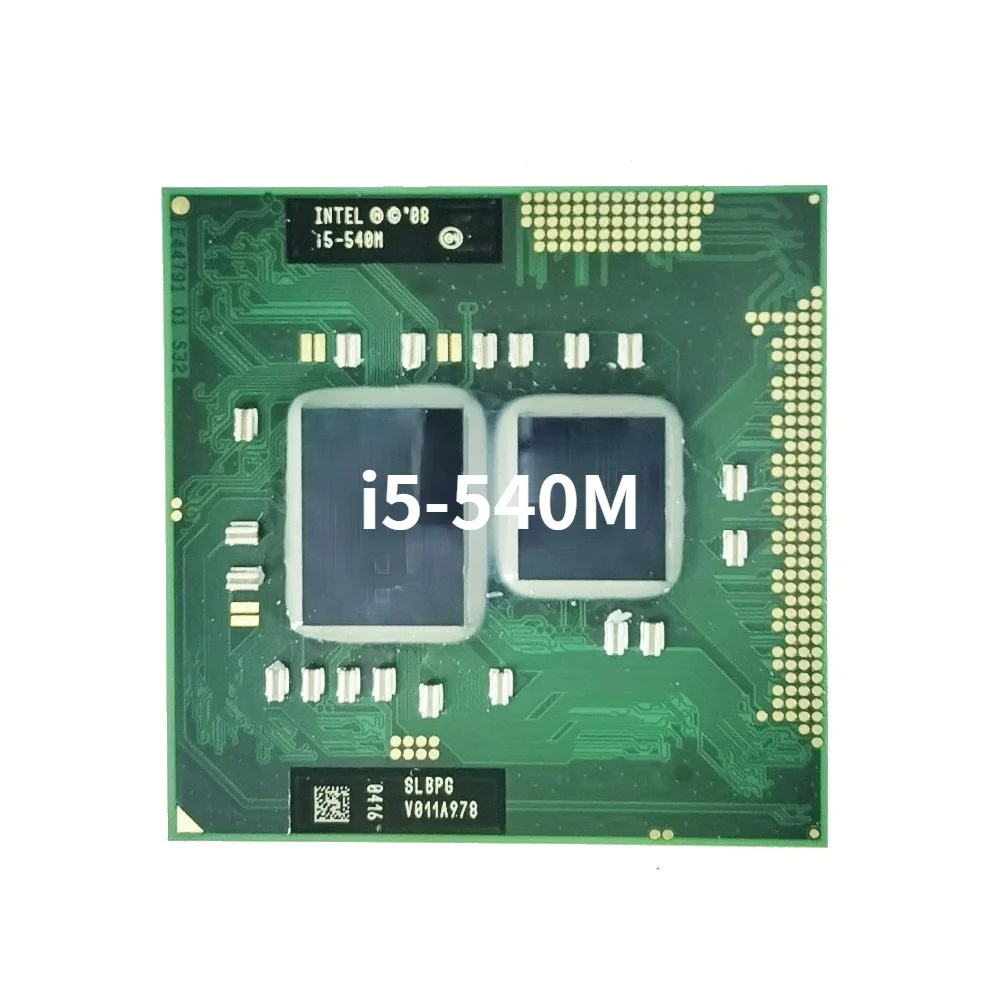 Процессор Intel Core i5-540M i5 540M SLBPG SLBTV 2 5 ГГц двухъядерный четырехпотоковый ЦПУ