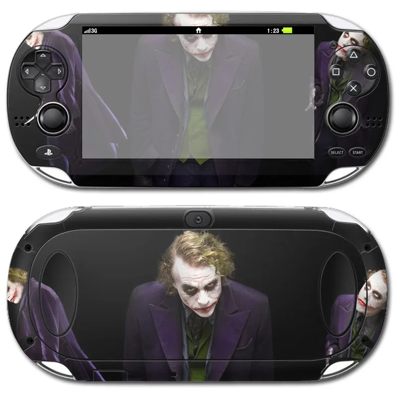 DC наклейки с джокером для PS Vita psv 2000 видео игры кожи Стикеры виниловая кожа Ptotector Наклейка Обложка для playstation psv 2000