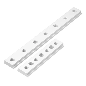 

100/200mm M6+M8 T slot nut, T-Track sliding nut Slab Slide Block fits for woodworking tool slot fastener