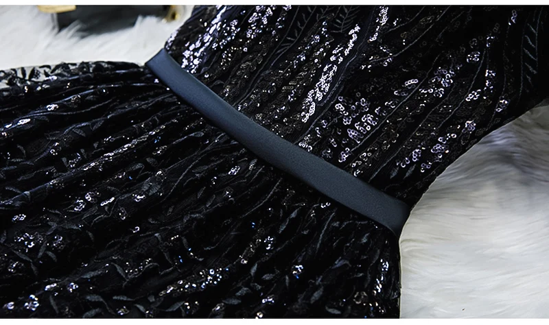 WLN18510 janceber коктейльное платье с коротким рукавом и v-образным вырезом, расшитое блестками, с перьями, на шнуровке сзади, простое платье для выпускного вечера, vestidos de gala, новинка