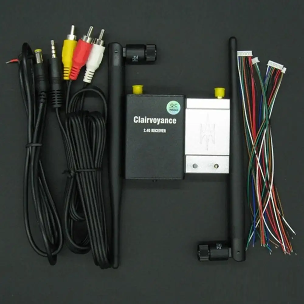 50KM Long Range 2.4GHz 2.4G FPV 1W 1000mw AV Wireless Transmission Telemetry Transmitter Receiver TX RX CT210+CR800 Combo | Игрушки и