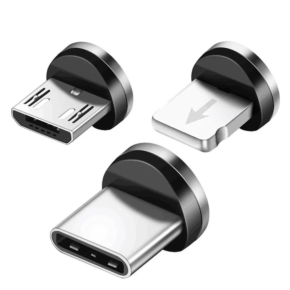 

USB Data Cable Magnetic Micro USB Type C Charging Cable for iPhone For Samsung Galaxy For Huawei Phone Accessaries