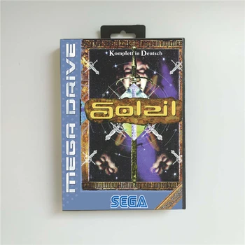 

Soleil (French) - EUR Cover With Retail Box 16 Bit MD Game Card for Sega Megadrive Genesis Video Game Console