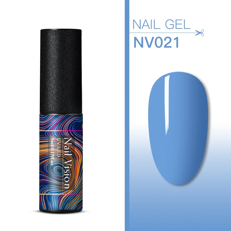 Nail Vision набор однотонных гелей для ногтей 176 цветов УФ-Гель-лак 5 мл полуперманентный лак для маникюра - Цвет: HHS06616