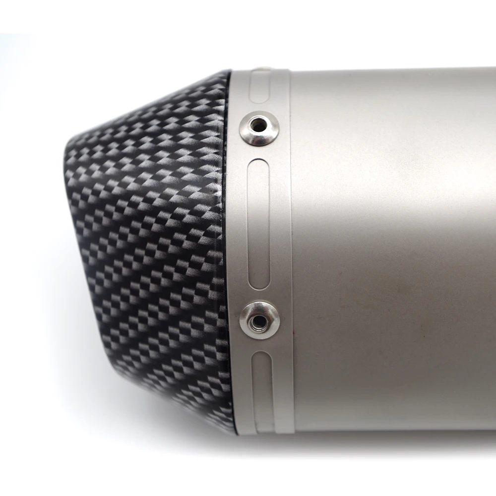 Универсальная выхлопная труба мотоцикла с DB Killer выхлопная труба Escape-Pipe газ Vent-pipe выхлопная труба для honda aprilia и т. д