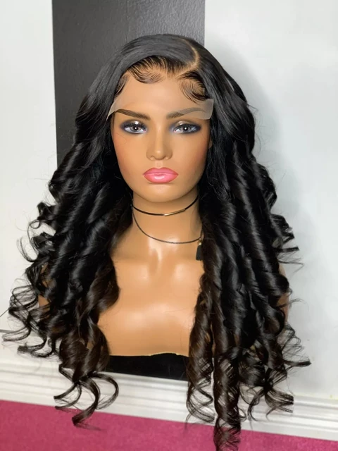 13x6 Curly Edges Human Hair Wig Realistic Hairline 360 Lace Frontal Wig  Glueless Full Lace Wig Pre Plucked 13x6 Lace Front Wigs - AliExpress