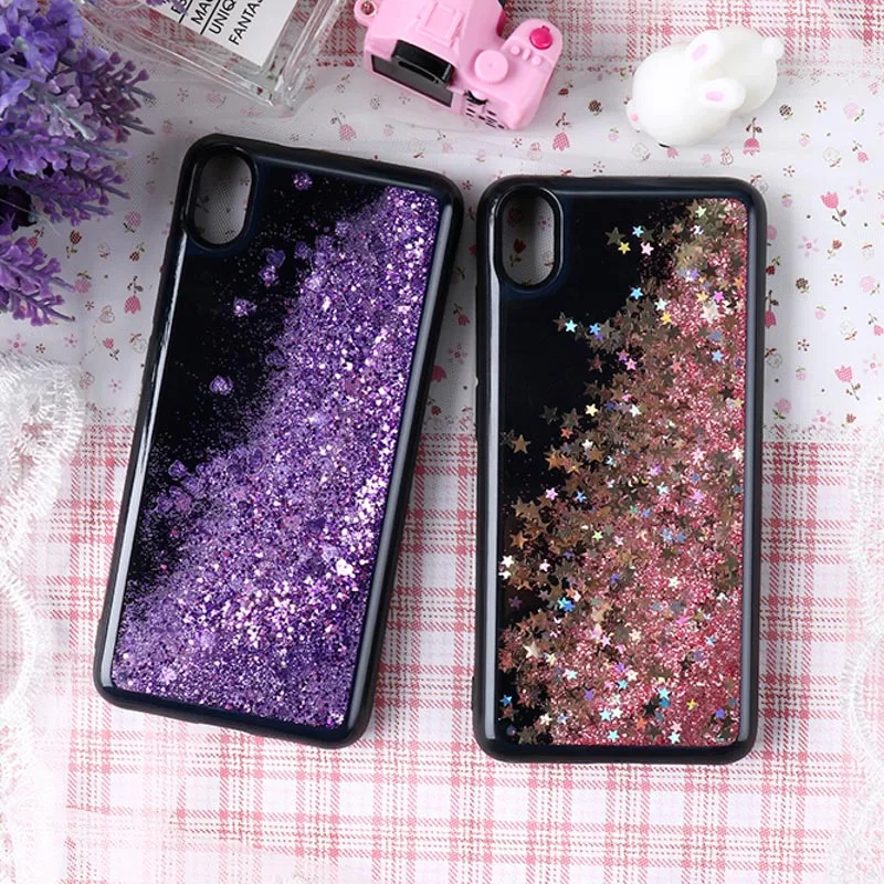 

Glitter Silicone Soft Case For Xiaomi Redmi 7A Case Liquid Quicksand Back Cover For Xiaomi Redmi 7A 5.45 inch Bumper Fundas