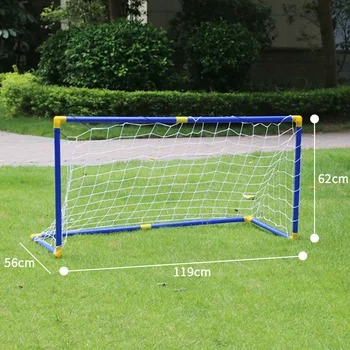 

Assembling Children's Football Gate Sports Outdoor Sports Portable Folding Plastic Football Gate Frame Toy Gift