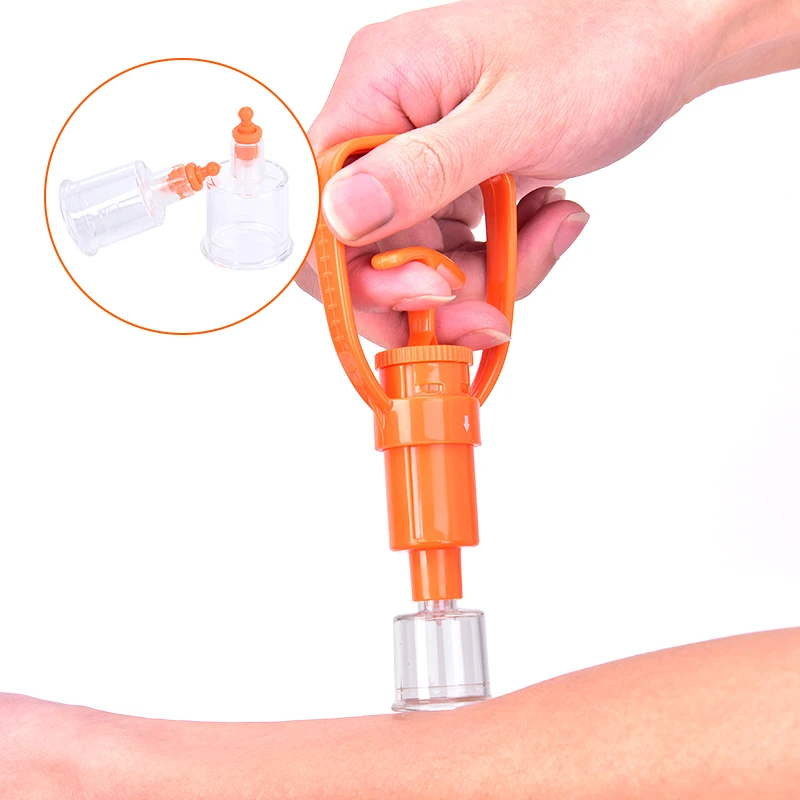 Outdoor Extractor Emergency Snake Insect Bite First Aid Kit Wild Venomous Bee Bites Vacuum Detox Pump Survival Rescue