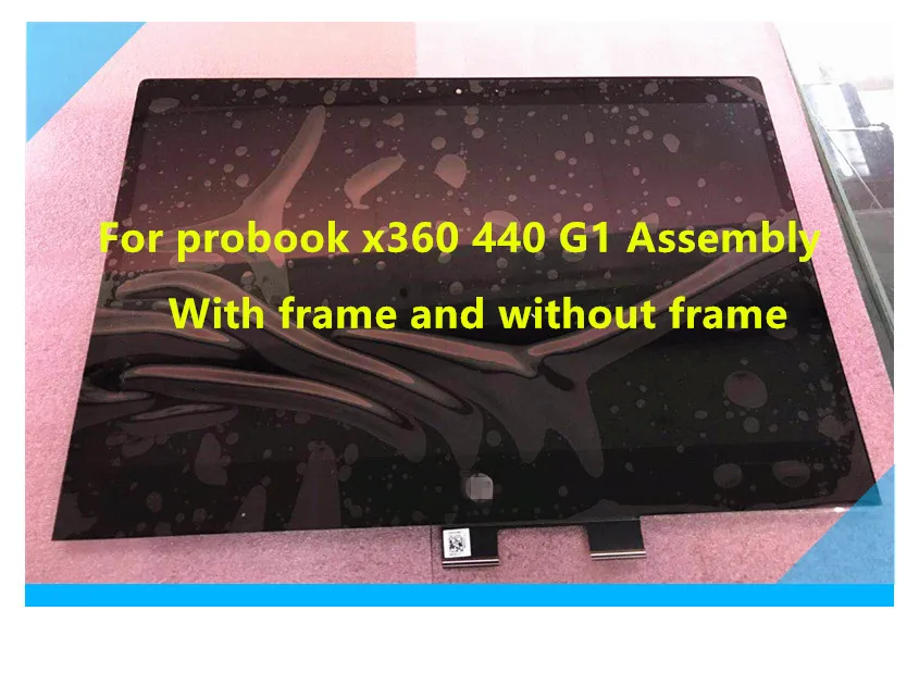 Для hp Probook x360 440 G1 жк-сборка LP140WF8-SPR1 LP140WF8 в рамке и без рамы