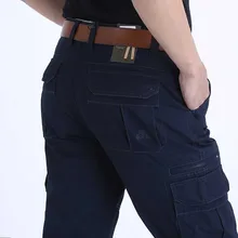 Лето Весна мужские брюки карго с несколькими карманами хлопок размера плюс повседневные брюки Джоггеры мужские брюки военный стиль Одежда