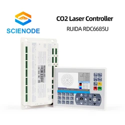 Ruida rdc6685u sistema de cartão controlador a laser co2 painel controle do laser para co2 máquina corte gravação a laser substituir 6442u 6445u