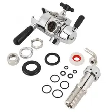 De-foaming Beer Faucet Stainless Steel Beer Bottle Fill Tap Filling Accessories