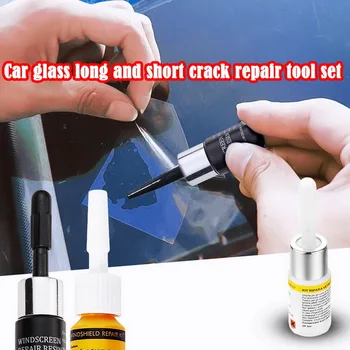 

Car Windshield Repair Kit Fluid Crack Repairing Tools Car Windshield Repair Tool Window Repair Tools Window Glass Curing