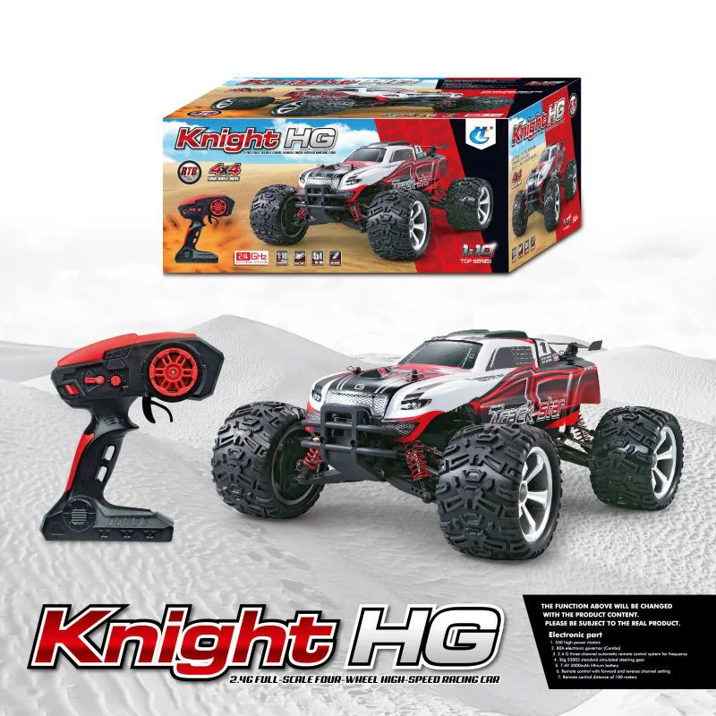 

1: 10 Beach Off-road Remote Control Monster Truck 2.4G Mountain High-Speed Athletic Car Model Toy Car 104H G