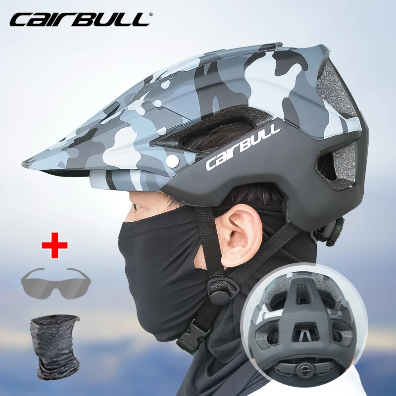 CAIRBULL Adult  Road Cycling Visor MTB Bicycle Mountain Bike Sport Safety Helmet 