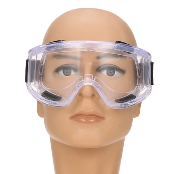 

Safety Goggles Clear Safety Glasses Gafas Protecion Droplet Proof Protective Eyewear Sand Wind Dust Resistant Eye Protection
