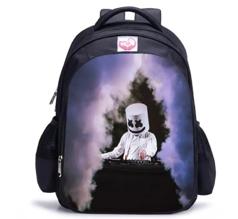 DJ Marshmello рюкзаки для детей рюкзаки для рюкзак для начальной школы для младших школьников рюкзаки для девочек мальчиков
