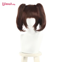 L-email парик The Seven Deadly Sins Diane, парики для косплея, коричневый, двойные хвосты, парик для косплея, парик для Хэллоуина, термостойкие синтетические волосы