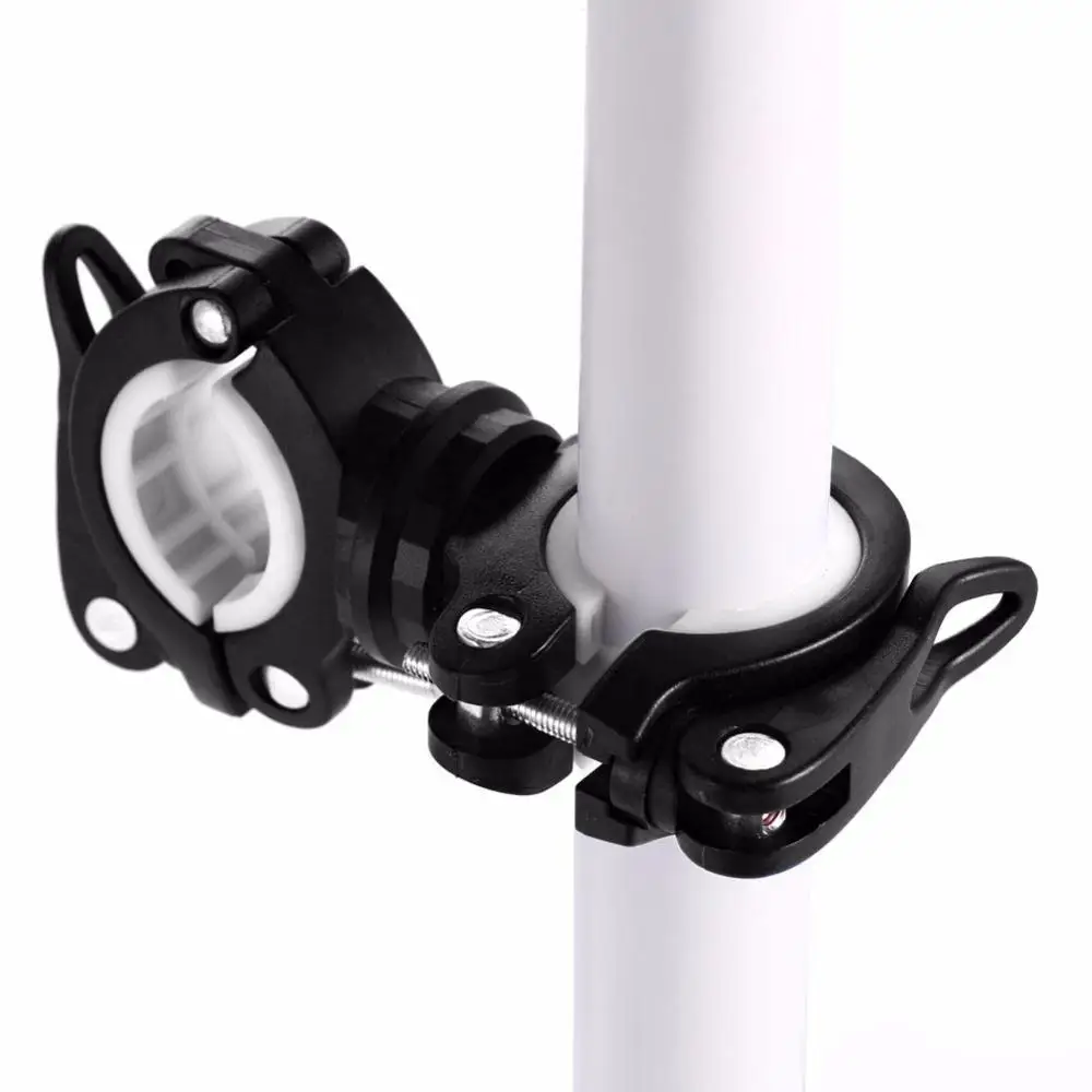 Cheap 360°Rotation Adjustable Bike Front Lamp Bracket Flashlight Holder Light Mount Clamp Clip 3 Cheap 360°Rotation Adjustable Bike Front Lamp Bracket Flashlight Holder Light Mount Clamp Clip 3
