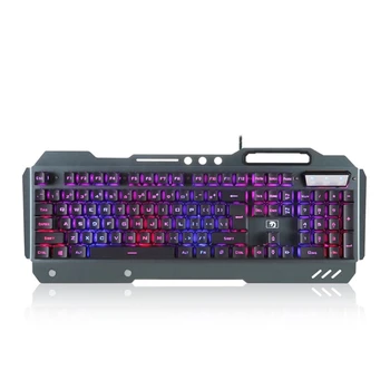 

USB Wired Gaming Keyboard Colorful LED Backlit Mechanical Keyboad for Laptop