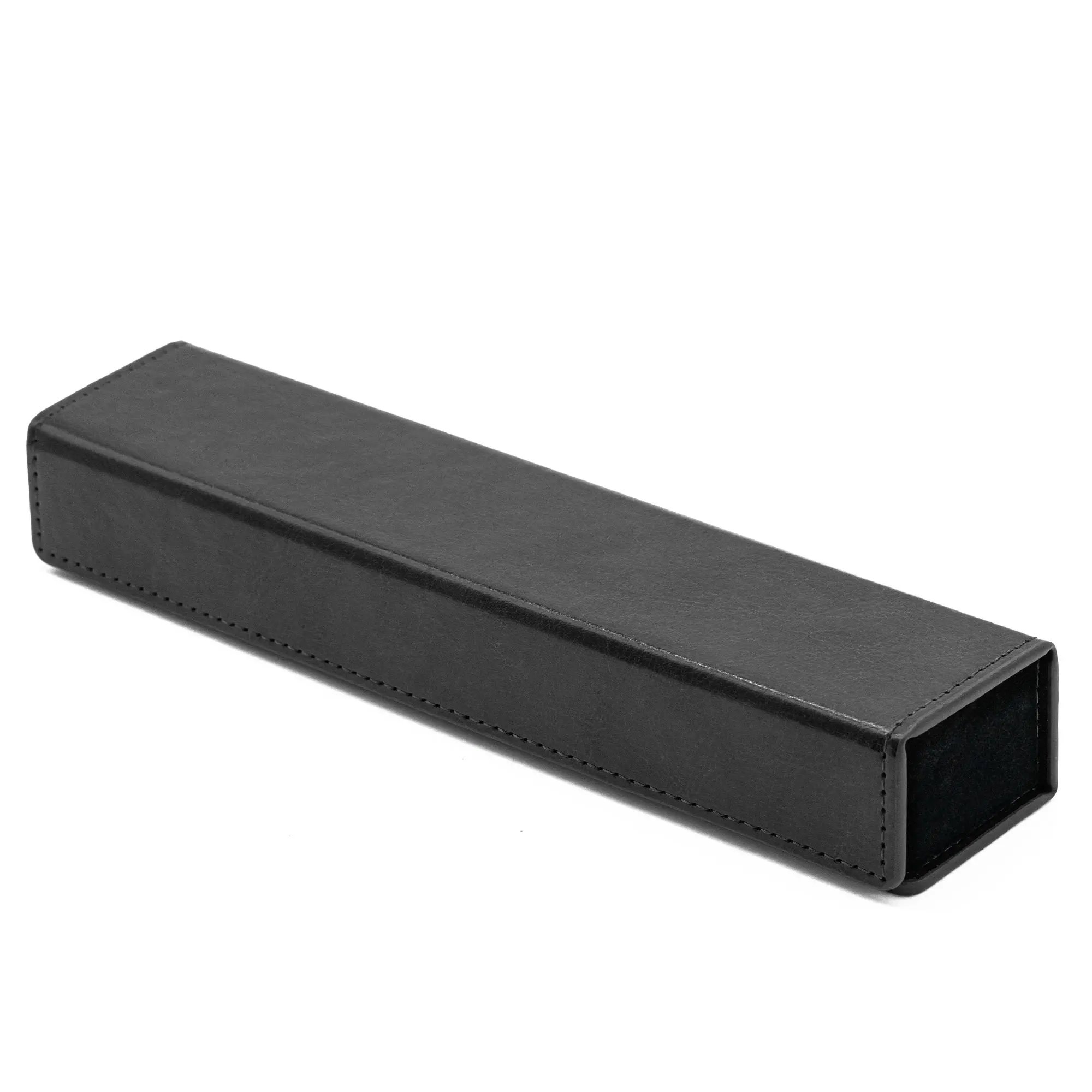 Cusdie Leather Box Dice Case for 7Pcs Dice Storage Box for 16mm D&D Holder Tabletop Games RPG--Hexagonal/Rectangle