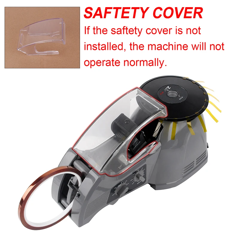 

ELectronic Automatic Packing Tape Dispenser ZCUT-10 Tape Cutter width 3mm-25mm Machine Power Instrument Tape-Dispenser