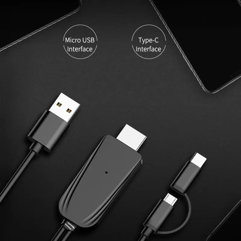 4K USB-C к HDMI кабель type C к HDMI Thunderbolt 3 для MacBook samsung Galaxy S10/S9 huawei mate 20 P20 Pro USB-C HDMI адаптер