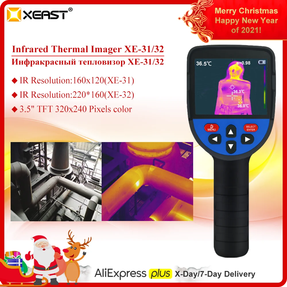 US $148.74 2021 XEAST Hot Sales of Thermal thermique infrarouge thermal imaging camera Infrared Image XE26DXE26XE27XE28XE31