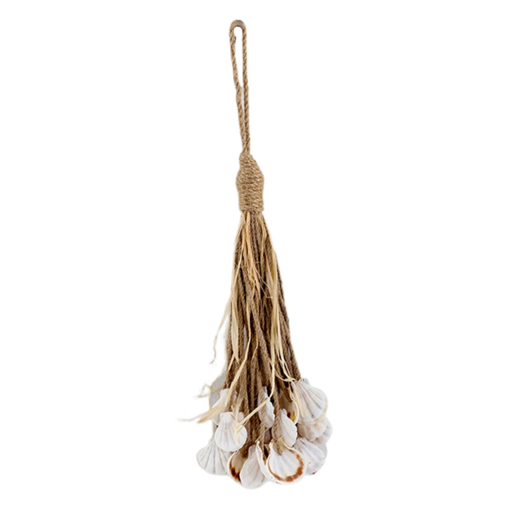 

Mediterranean Style Rope String Shell Conch String Decoration