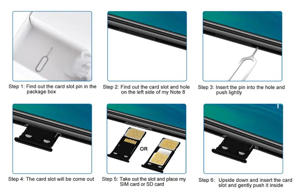 XGODY Note 8 4G Smartphone 6.3
