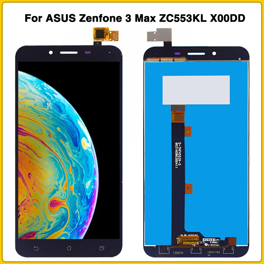 Новая сенсорная ЖК панель для ASUS Zenfone 3 Max ZC553KL X00DD дисплей Сенсорная дигитайзер